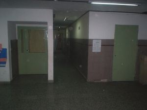 Vista de las dos Salas separadas por un pasillo